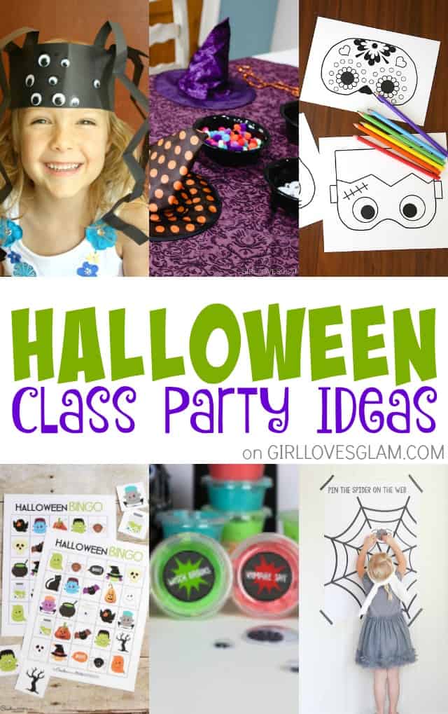 Halloween Classroom Party Ideas - Girl Loves Glam