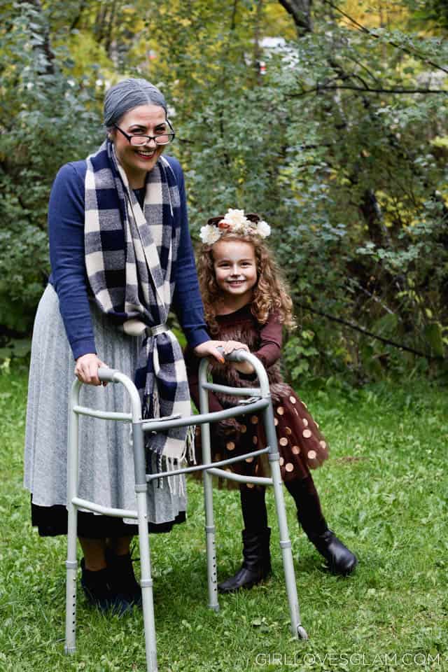 Big Bad Wolf and Granny Costume on www.girllovesglam.com