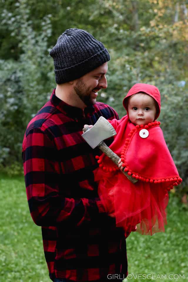 Red Riding Hood and Woodsman on www.girllovesglam.com