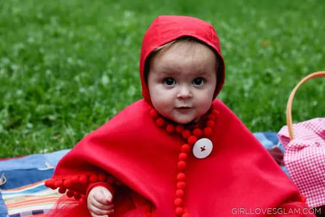 Baby Little Red Riding Hood costume on www.girllovesglam.com