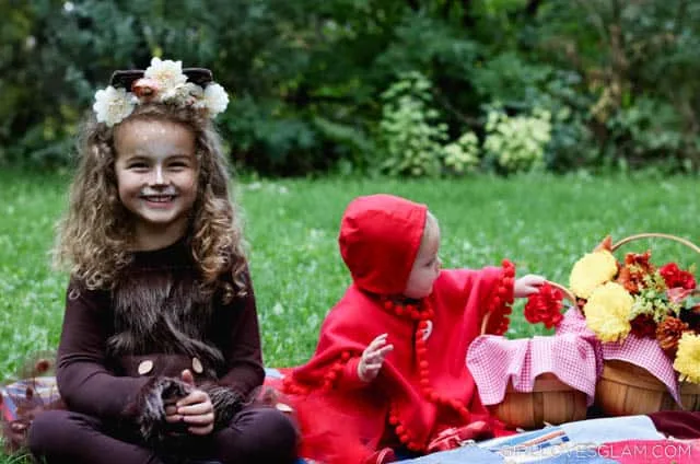Little Red Riding Hood and Big Bad Wolf Costume on www.girllovesglam.com