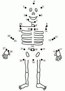 Skeleton Dot to Dot