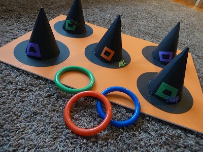 Witch Hat Ring Toss