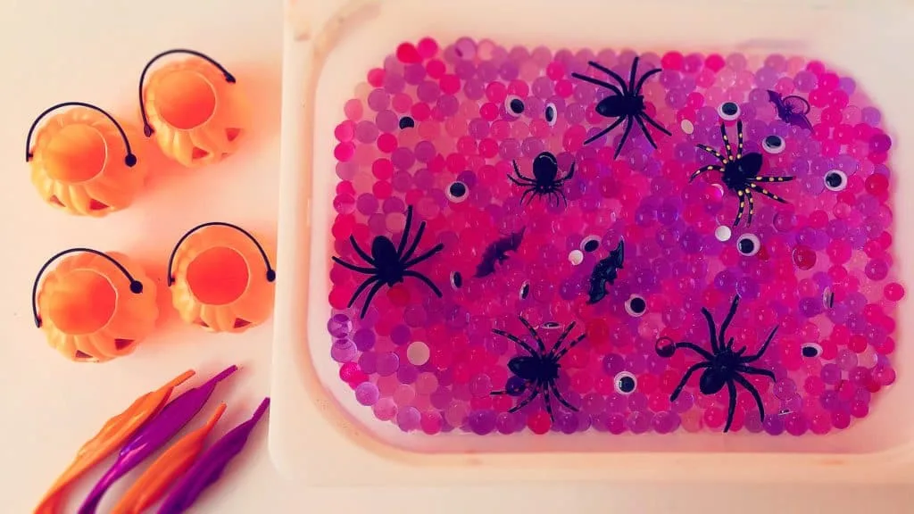 Halloween Witch Potion Sensory Table