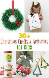 Christmas Crafts and Activities for Kids on www.girllovesglam.com