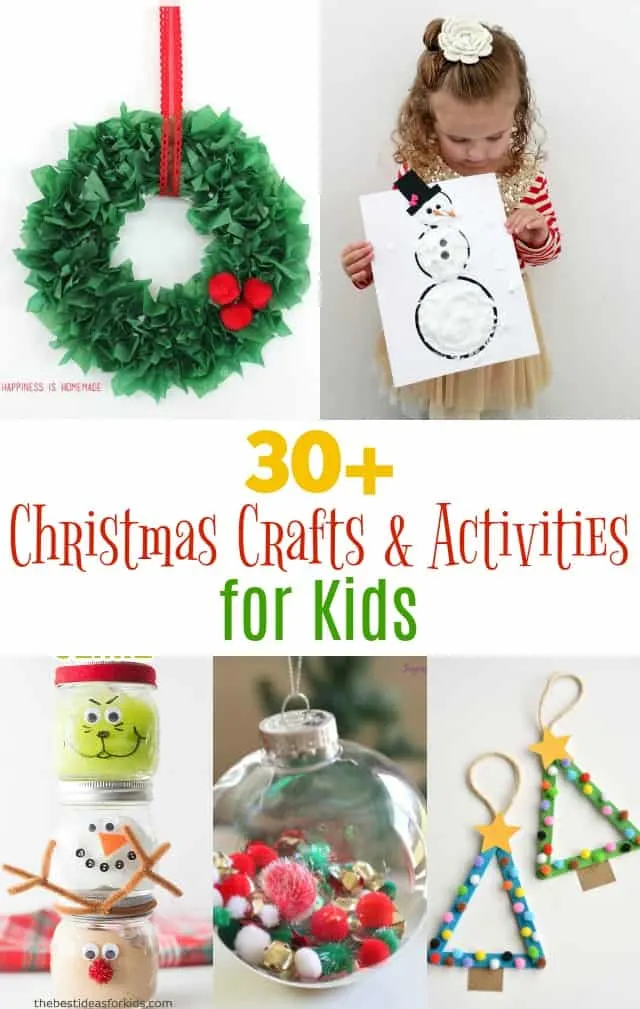 Christmas Crafts and Activities for Kids on www.girllovesglam.com