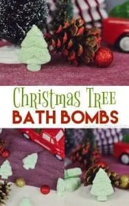 Christmas Tree Bath Bombs on www.girllovesglam.com