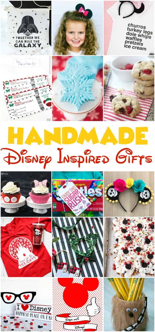 Cadeaux inspirés de Disney faits à la main sur www.girllovesglam.com