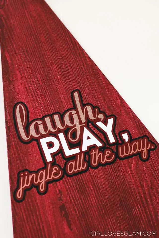 Laugh, Play, Jingle All the Way Tree on www.girllovesglam.com