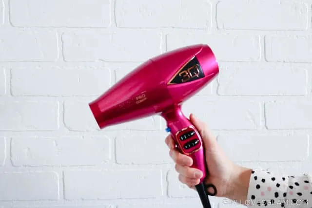 Conair 3Q Blow Dryer in Pink on www.girllovesglam.com