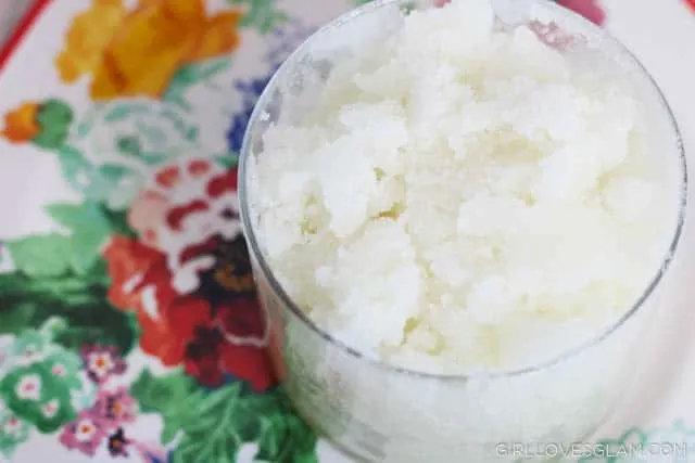 Vanilla Mint Sugar Scrub on www.girllovesglam.com