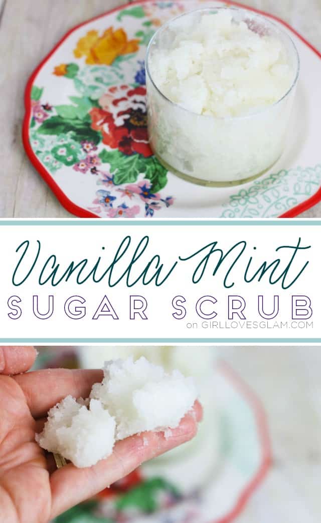 Vanilla Mint Sugar Scrub