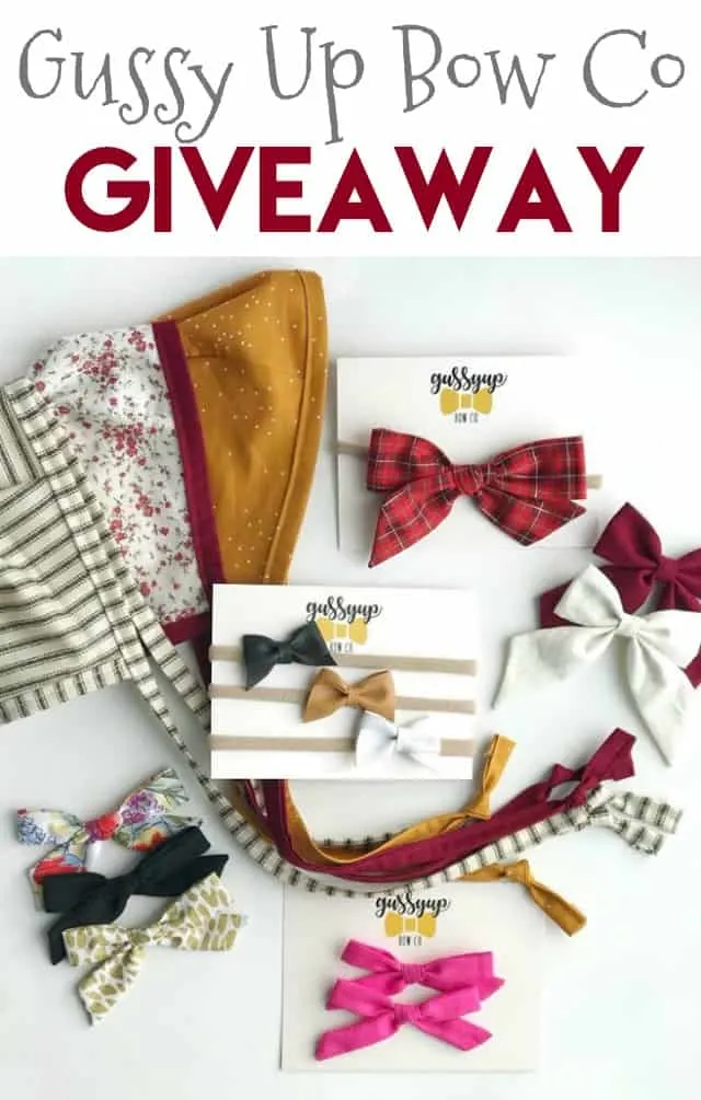 Gussy Up Bow Co Giveaway on www.girllovesglam.com