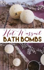 Hot Wassail Bath Bombs on www.girllovesglam.com