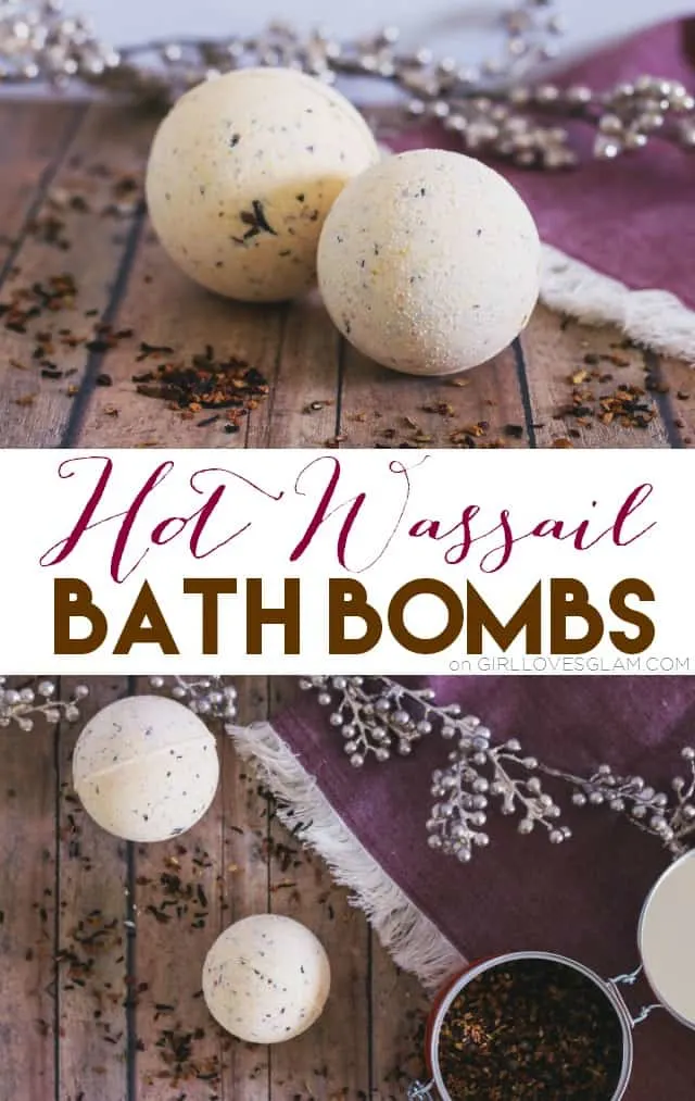 Hot Wassail Bath Bombs on www.girllovesglam.com