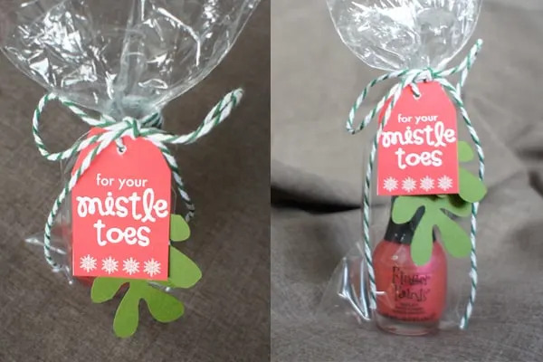 Mistle Toes Gift Tag