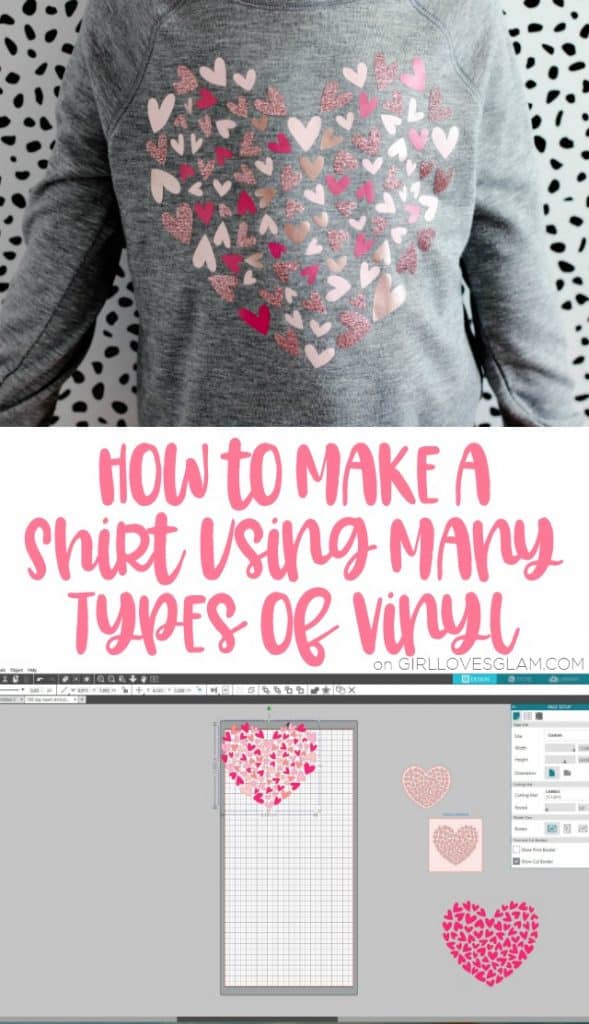 How to Make a Shirt With Many Types of Vinyl: 100 Day of School Shirt ...