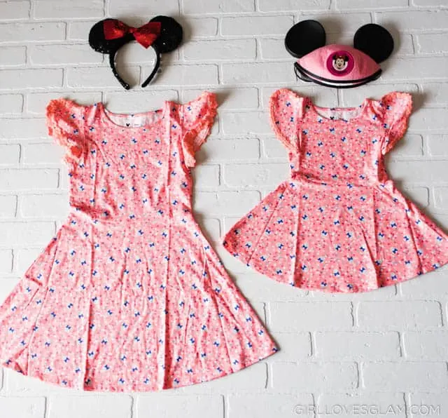 Minnie Mouse Simple Dress