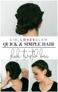 Quick and Simple Hair Bun