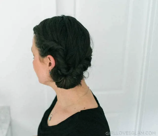 Sleek Twist Bun Hairstyle