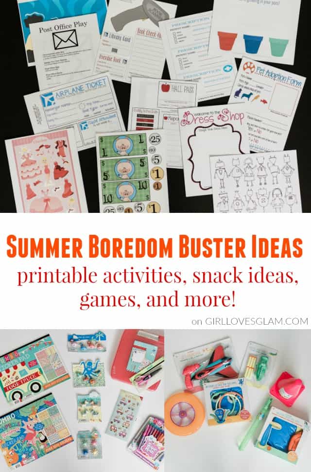 Summer Boredom Idea Box