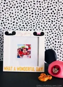 Disneyland Picture Frame DIY