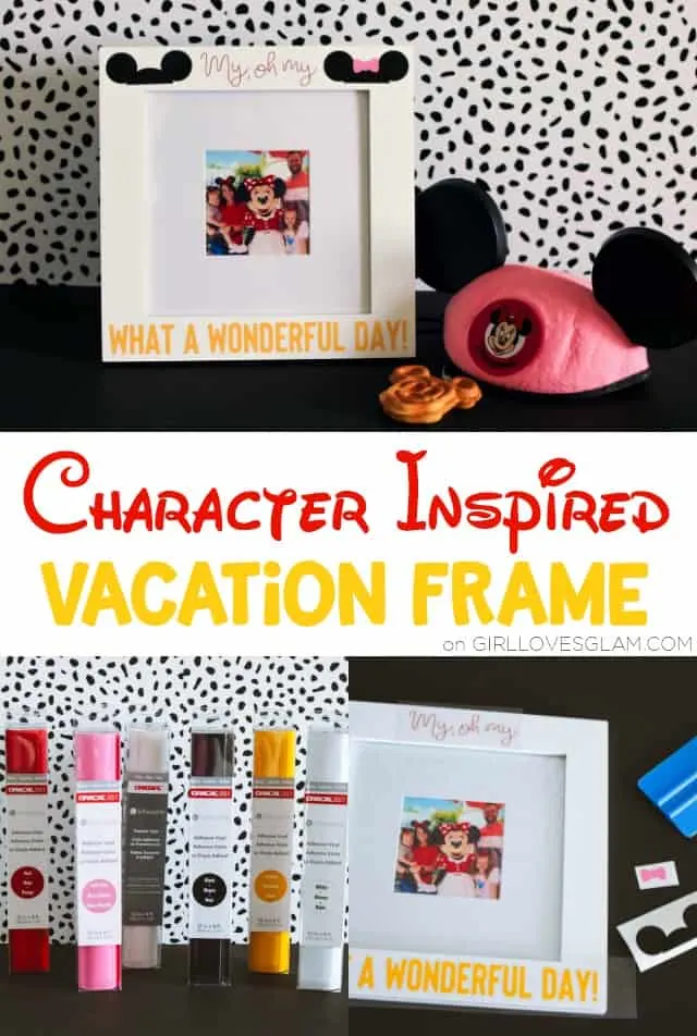 Disney Vacation Picture Frame on www.girllovesglam.com