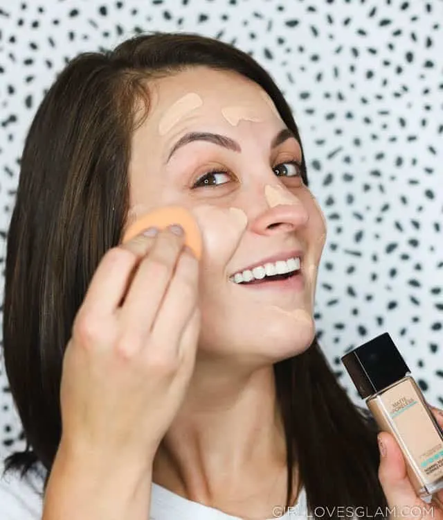 Using Maybelline Fit Me Foundation