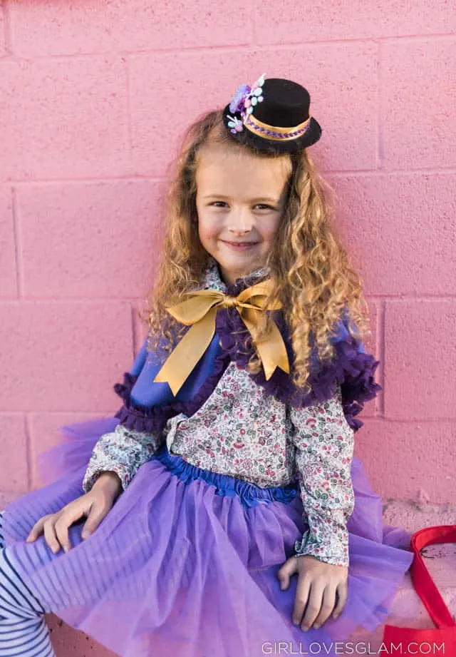 Girl's Willy Wonka Costume Tutorial