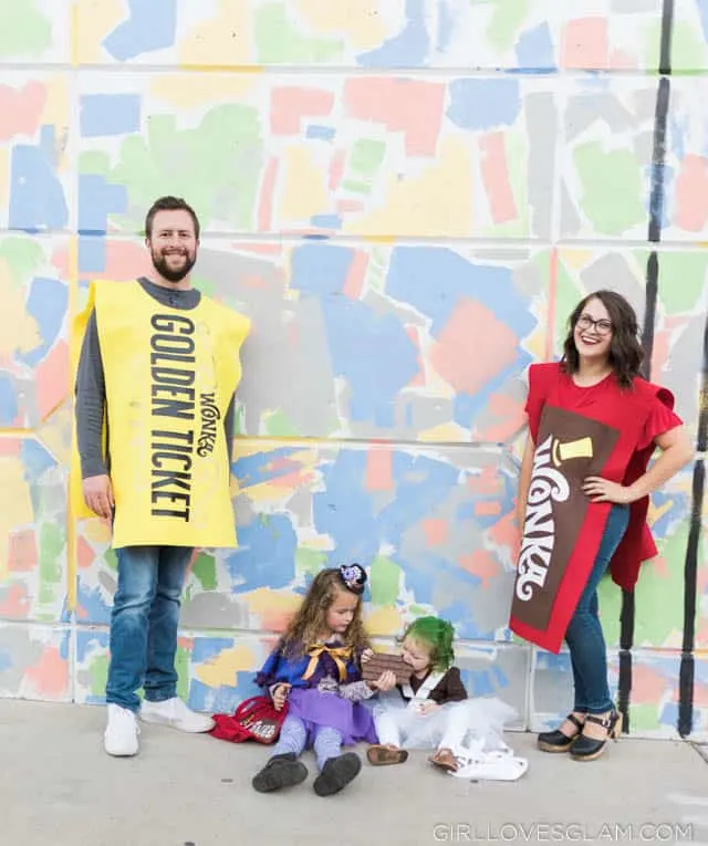 Willy Wonka Family Halloween Costume