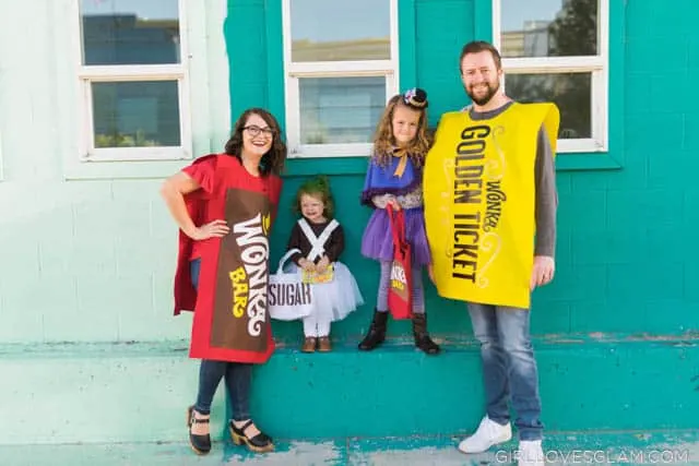 Charlie and the Chocolate Factory Family Costume