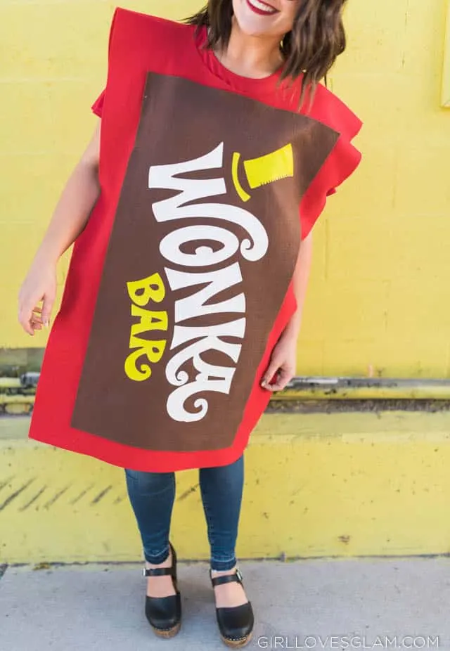 Wonka Bar Costume﻿ ﻿ ﻿girl Loves Glam