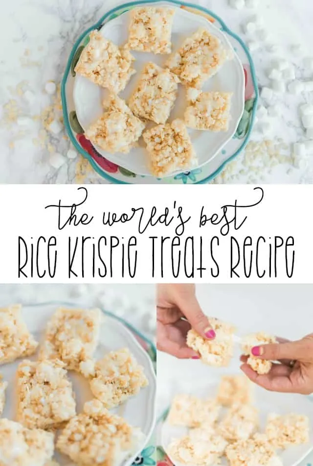 World's Best Rice Krispie Treats Recipe