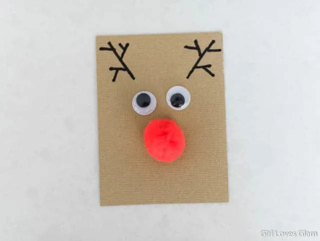 Reindeer Christmas Kid Craft