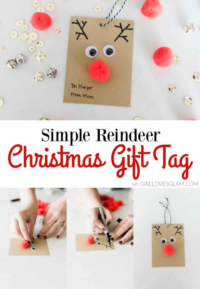 Wrapping Paper Neighbor Gift Idea with Printable - Girl Loves Glam