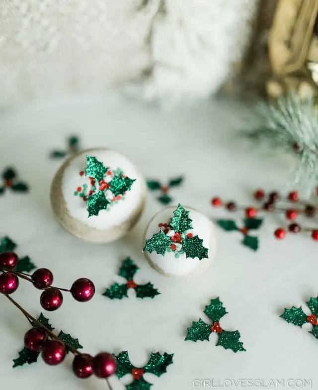 Christmas Gingerbread Bath Bombs