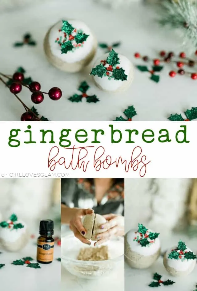 How to Make Gingerbread Bath Bombs