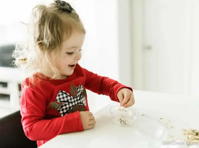 Toddler Sensory Christmas Ornament