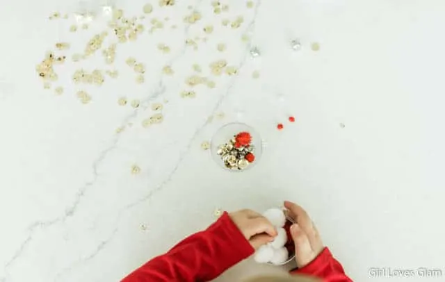 Toddler Sensory Christmas Craft