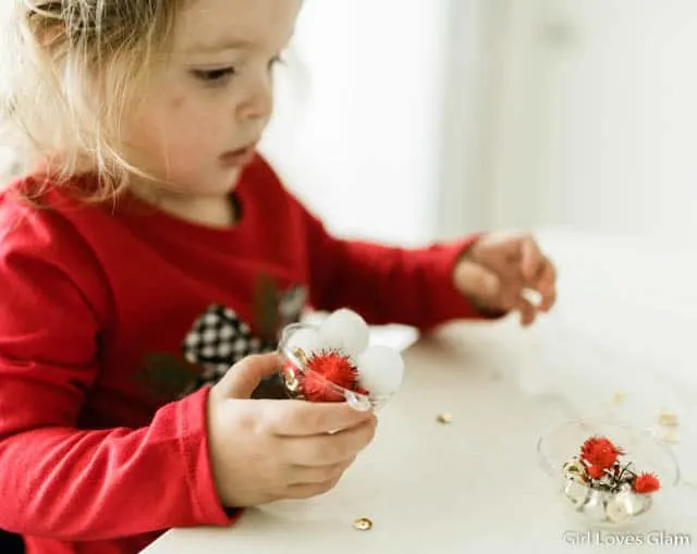 Sensory Toddler Ornament