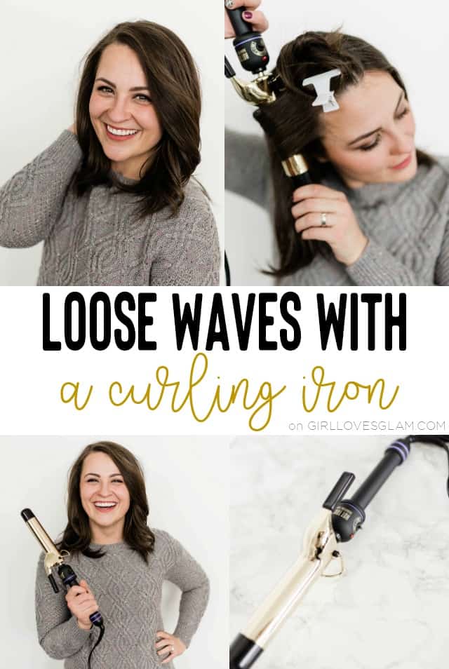 Loose Waves with a Curling Iron