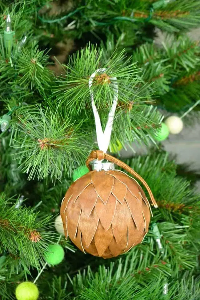 Leather Modern Christmas Ornaments