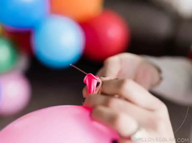 Stringing Balloons