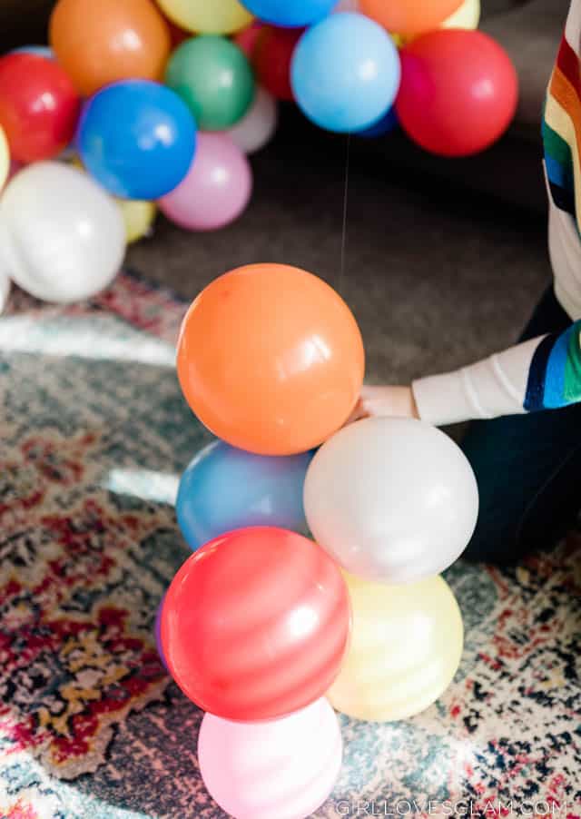 Making Balloon Arches