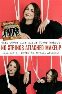 NSYNC No Strings Attached Inspired Puppet Makeup