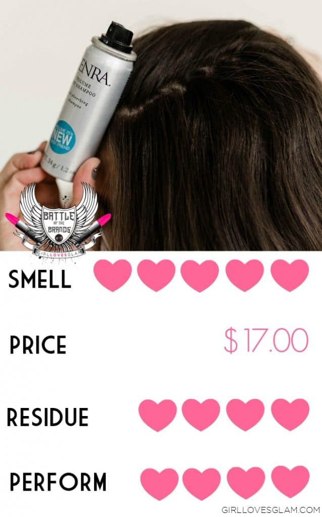 Dry Shampoo Review Battle of the Brands Girl Loves Glam