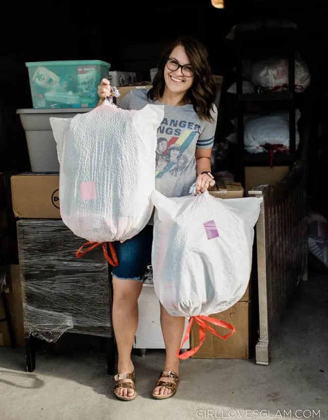 How to Pack Up Hanging Clothing