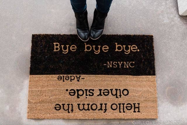 NSYNC Door Mat