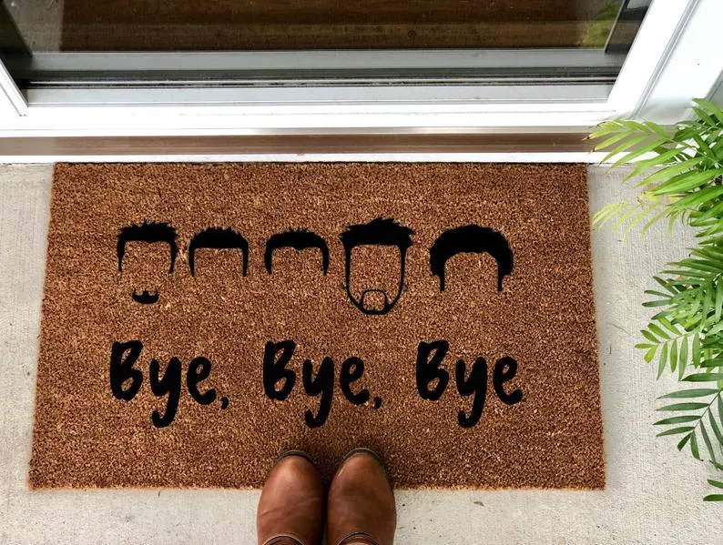 NSYNC Door Mat Bye Bye Bye