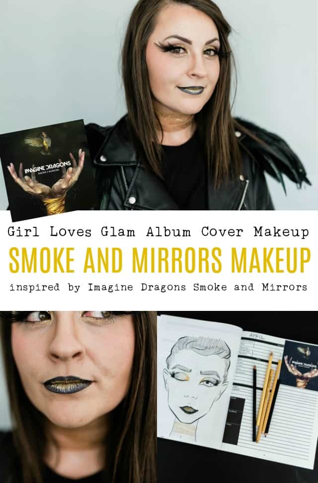 Imagine Dragons Smoke and Mirrors Makeup: Album Cover Makeup